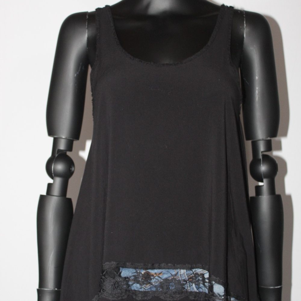 Gently Used, Intimately Free People Flowy Tank Tunic, Size XS